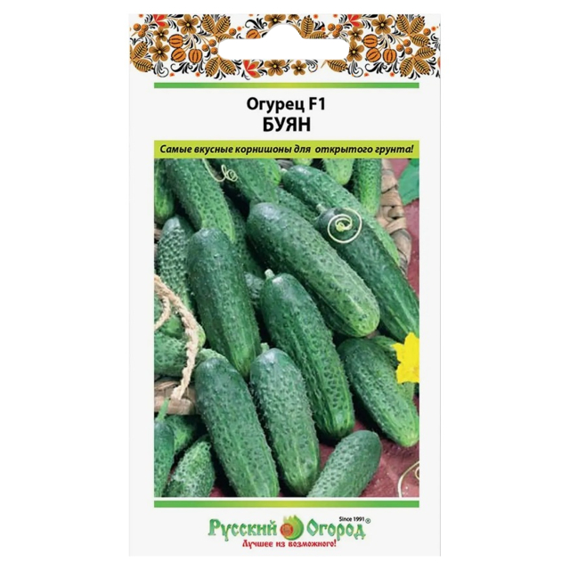 семена Огурец РУССКИЙ ОГОРОД Буян F1 10шт